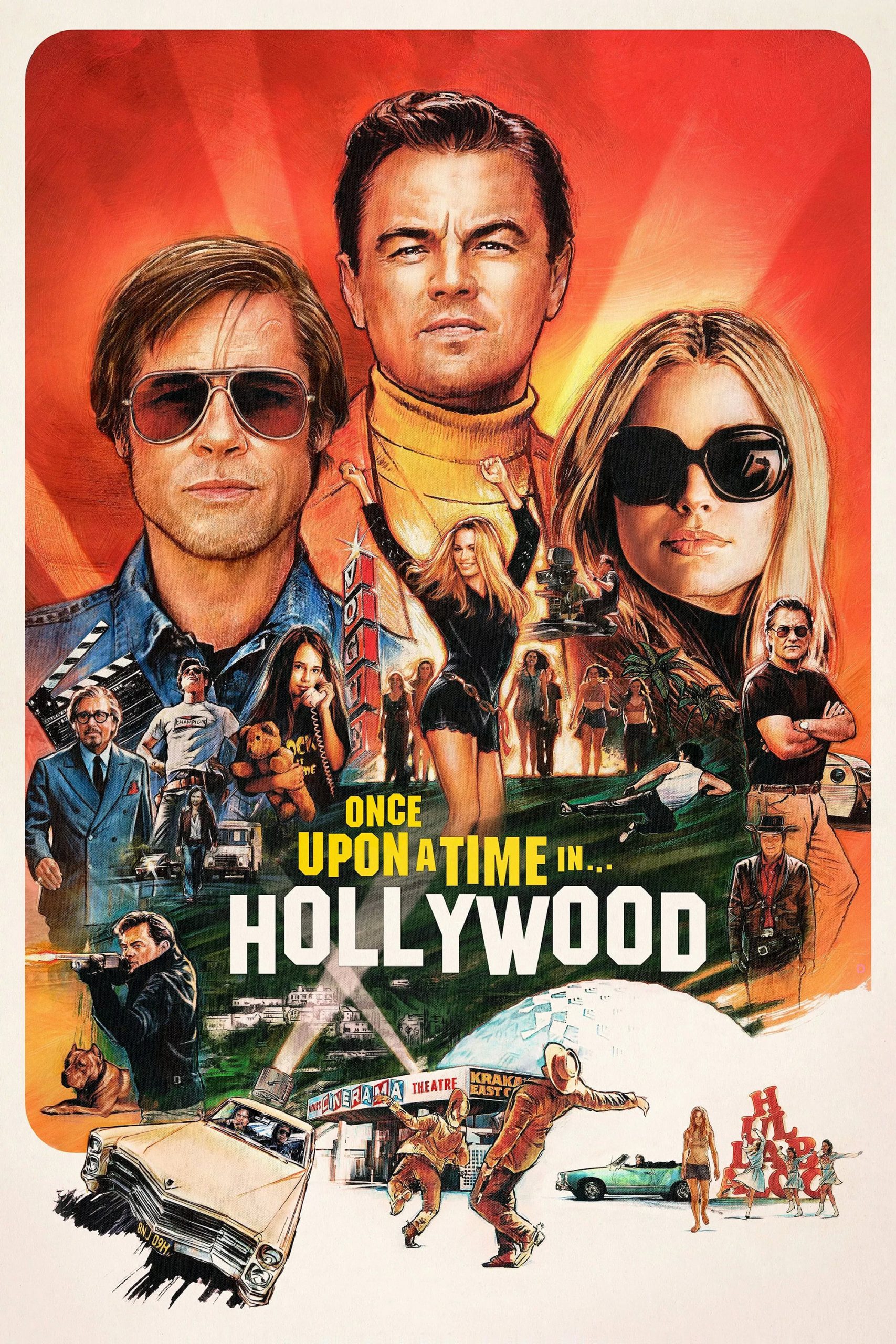 Poster for Once Upon A Time in Hollywood