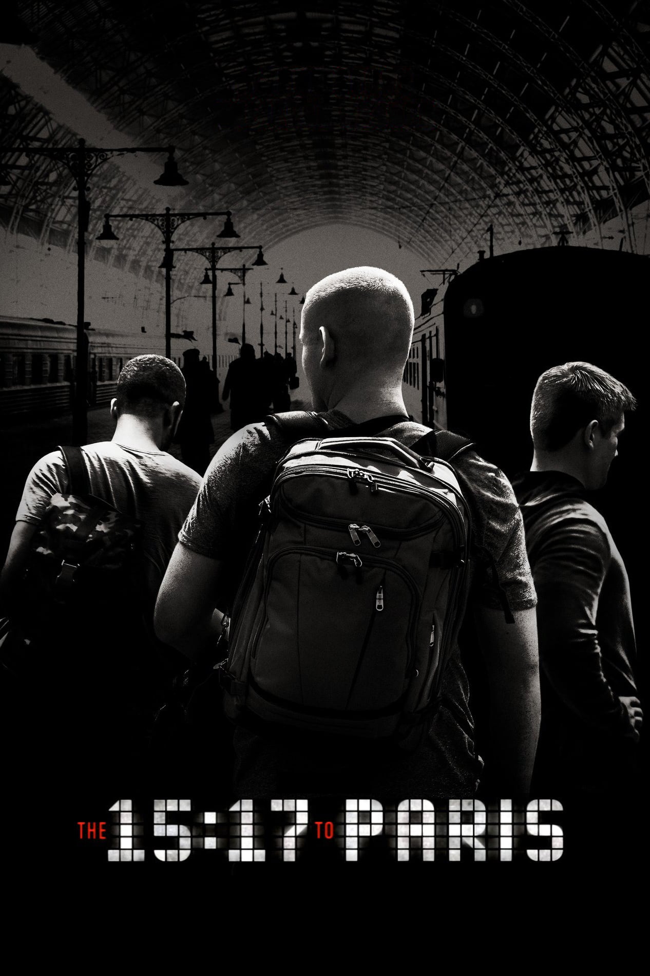 Poster for The 15:17 To Paris