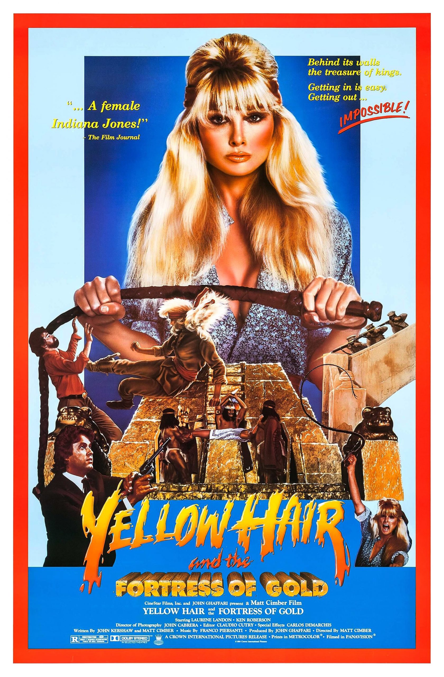 Poster for Yellow Hair and the Fortress of Gold